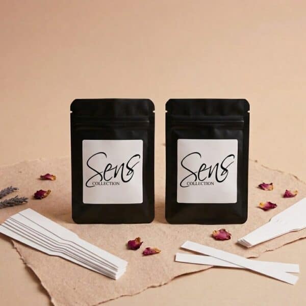 Sachets d’échantillons Sens Collection et mouillettes
